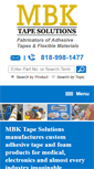 Mobile Screenshot of mbktape.com